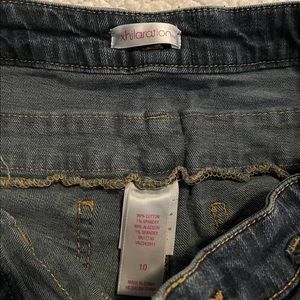 Target brand jean shorts